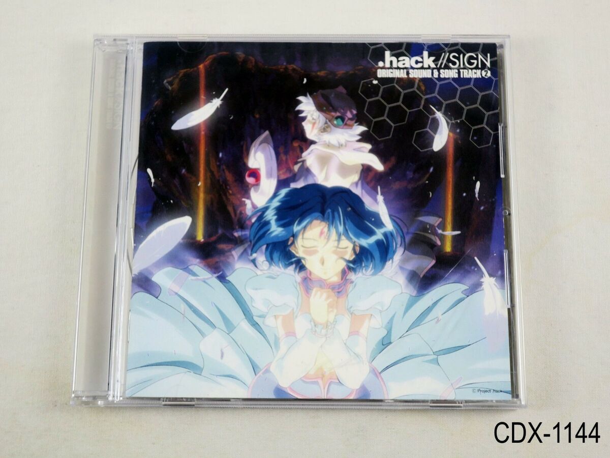 .Hack SIGN Anime OST #2 Original Soundtrack US Release Good Condition