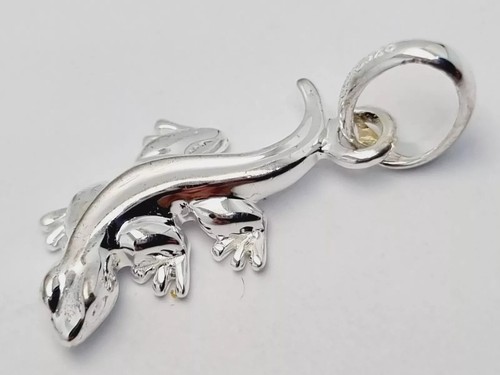 Links of London GECKO charm pendant silver NEW rare LIZARD Holiday Sun Lover - Picture 9 of 13