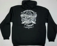 STREETWISE LOS BORRACHOS Hoodie Sweatshirt 2sided 100%Cotton Men's Hoody New