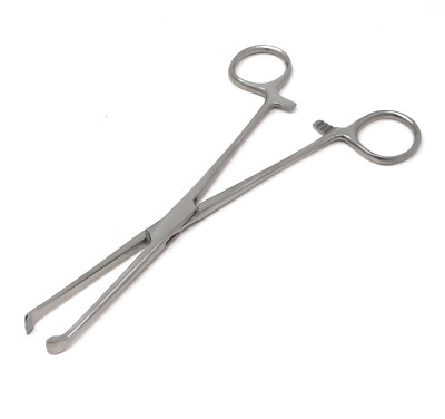 Allis Tissue Forceps 7.25'' Stainless Steel Surgical Clamps with 5x6 Teeth