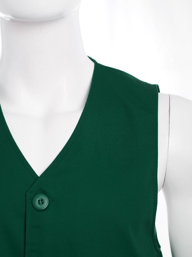 Unisex Kids Waistcoat High Visibility Vest Junior Uniform V-neck Volunteer S-M - Picture 22 of 57