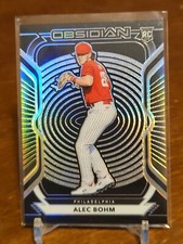 2021 Chronicles Baseball Obsidian Alec Bohm RC