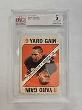 1971 Topps Game Inserts No. 7 O. J. Simpson Buffalo Bills San Francisco 49ers