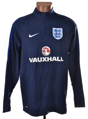 ENGLAND NATIONAL TEAM 2016/2017 TRAINING FOOTBALL TOP NIKE SIZE L ADULT
