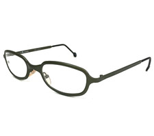 Vintage la Eyeworks Eyeglasses Frames PUFFER 518M Dark Matte Green 47-22-135