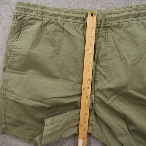 Psycho Bunny Shorts Mens 3XL XXL Green Flat Front Drawstring Elastic Waist New - Picture 13 of 16