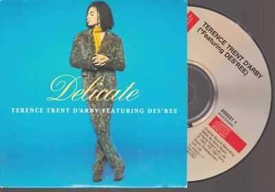 Terence Trent D'Arby & Des'ree Delicate Cd Single Card Sleeve