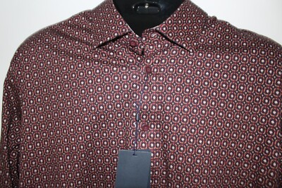DANIEL HECHTER MULTI-COLOR BUTTONED DOWN L/S DRESS SHIRT SZ: 5XL 5X NWT