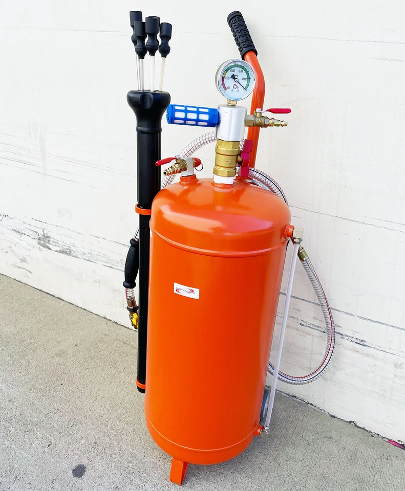 Tanque de extracción de aceite dispensador evacuador de fluido de 6 galones para BMW BENZ FORD Foto 2 de 4