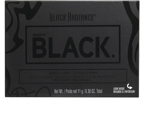 Black Radiance Make It Black Brilliant Effects Eye Shadow Palette Tribal Bright - Picture 3 of 9