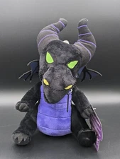 Quantum Mechanix - Disney Maleficent Zipper Mouth Plush New With Tags Toy Plush