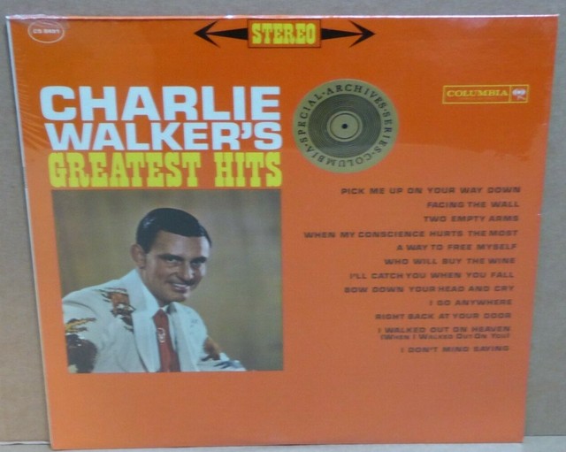 Charlie Walker Greatest Hits SEALED LP vinyl record columbia special