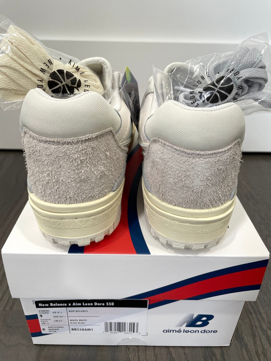 New Balance 550 x Aime Leon Dore / White/Suede / BB550AM1 / US 9