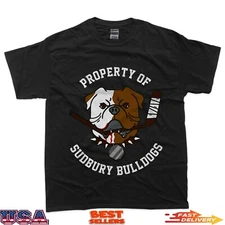 Funny bulldog property of sudbury bulldogs pet dog Vintage T-Shirt