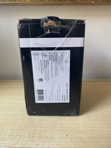 Signature Hardware Swivel Water Supply Elbow & Bracket for Hand Shower, Chrome - Picture 11 of 11