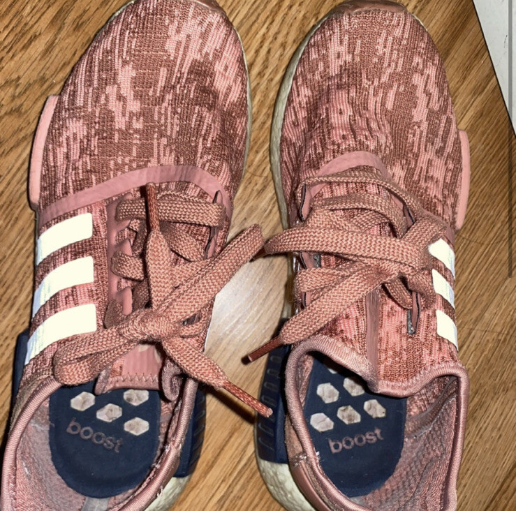 adidas gazelle silver green womens Adidas Originals NMD_R2 Primeknit Women's Shoes Raw Pink/Raw Pink/Grey main image 0