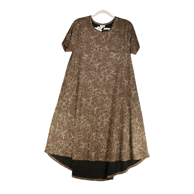 brown marble bodycon dress Asymmetrical textured midi dress | Short sleeve dress