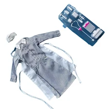 1:6 Female Soldier WWII Germany Nurse Dress Set For 12inch Action Figures Body