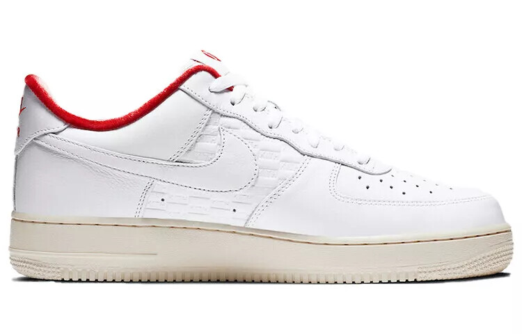 KITH × Nike Air Force 1 Low White Red CZ7926-100 Men's Size KITH × Nike Air Force 1 Low White Red CZ7926-100 Men's Size
