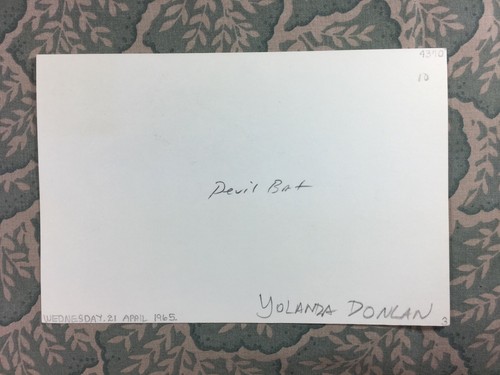 Yolande Donlan -Tarzan and the Lost Safari - Turnabout - Jigsaw - Autograph 1965 - Picture 2 of 2
