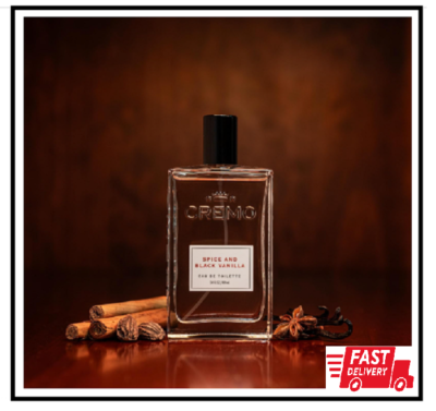 Cremo Spice & Black Vanilla Cologne Spray Tobacco and Black Vanilla, 3.4 Fl  Oz
