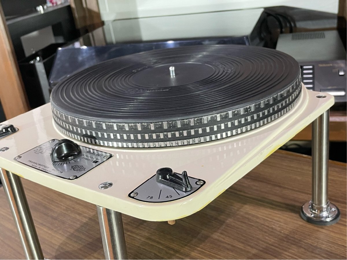Garrard 301 Transcription Motor Turntable Grease bearing model