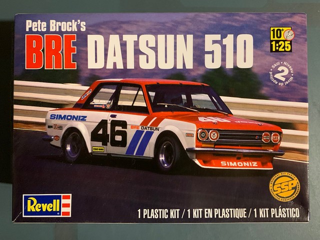 Revell Monogram 1 25 Scale Pete Brock S Bre Datsun 510 Kit for sale
