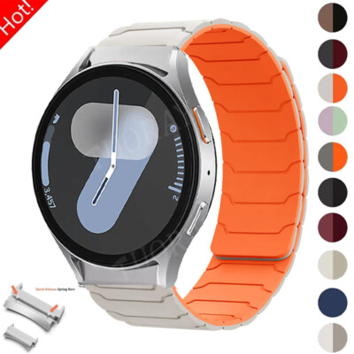 Silikon Magnet Armband für Samsung Galaxy Watch 7 6 5 4 40/44mm Classic 46/47mm