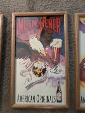 Anheuser Busch Muenchener American Originals Framed Poster