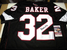 BUDDA BAKER ARIZONA CARDINALS JSA/COA SIGNED OFFICIAL LICENSED REEBOK JERSEY