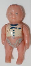 Vintage Doll House Articulated 2 1/4" Celluloid Baby