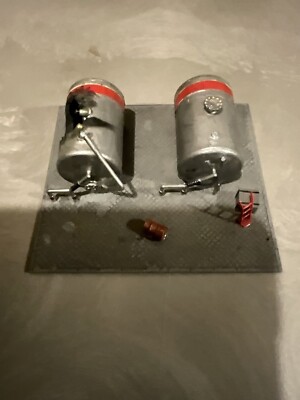 Wargaming Terrain Unbranded Warhammer, Battletech, Zombie Fuel Depot Lot B