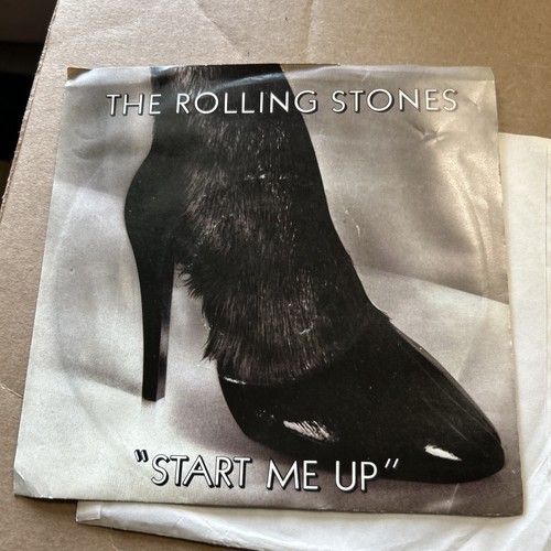 The Rolling Stones Start Me Up/No Use In Crying Pictures Sleeve 1981 45 - Picture 5 of 6