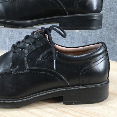 Florsheim Shoes Mens 9D Billings Split Moc Toe Oxford Black Leather 13113-001 Florsheim Shoes Mens 9 D Billings Split Moc Toe Oxford 13113  main image 4