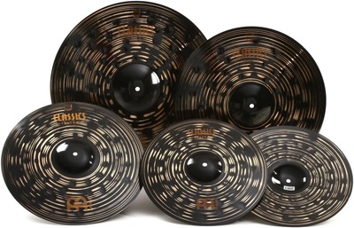 Meinl Classics Custom Dark Cymbal Set Plus Free 18'' Dark Crash