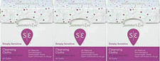 Pack of 3 Summer's Eve Cleansing Cloths Simply Sensitive 16 Count pH-Balanced