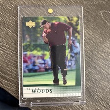 2001 Upper Deck Golf Tiger Woods e-Volve Auto Rookie Card 16