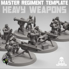 Mrt Shock Troops Heavy Weapons Team X10 Custo...