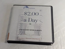 $2.00 a Day: Living on Almost Nothing in America, Audiobook, 6 CDs 7.25 Hours 