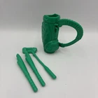 Vintage 1989 TMNT Teenage Mutant Ninja Turtles Casey Jones Golf Bag Club & Bats