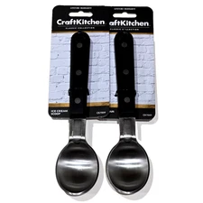2 Pack Craft Kitchen Classic Collection Ice Cream Scoop CK7009 Dishwasher Safe