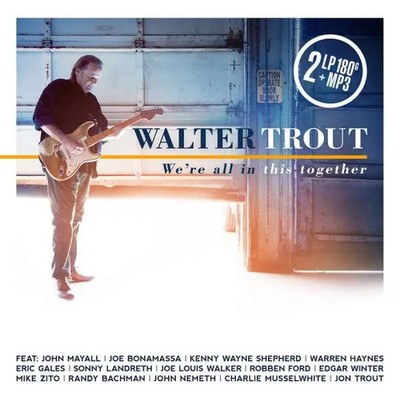 DOUBLE LP & MP3 Walter Trout Were All In This Together NEAR MINT Provogue