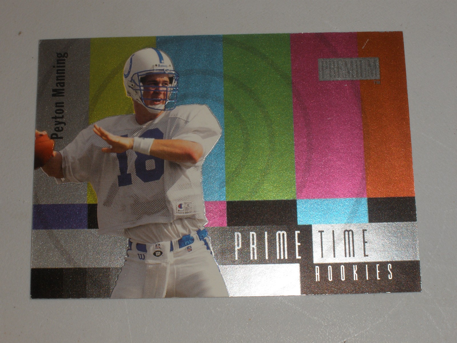 1998 Skybox Premium Prime Time Rookies #6 Peyton Manning RC