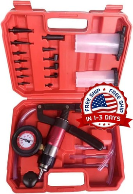 #ad Vacuum Pressure Pump for Automotive Brake Fluid Bleeding Kit $57.99