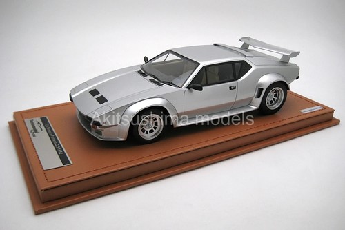 Tecnomodel TM18-66I 1/18 DeTomaso Pantera GT5 Metallic Silver 1982 Limited Ed.