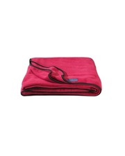 Cocoon Fleece Travel Blanket, Raspberry