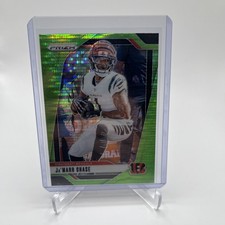 2024 Panini Prizm Jamarr Chase Neon Green Pulsar Prizm #57 Bengals