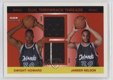 2004 Tradition Dual Throwback Threads Jersey Dwight Howard Jameer Nelson HOF 1v1