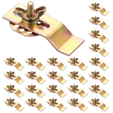 25 Pack Undermount Sink Clips: Premium Mounting Bracket Kit, Installation Har...