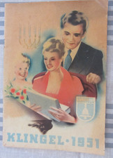 KLINGEL  Katalog     1951    Handtaschen, Schmuck, Uhren, Besteck, Porzellan